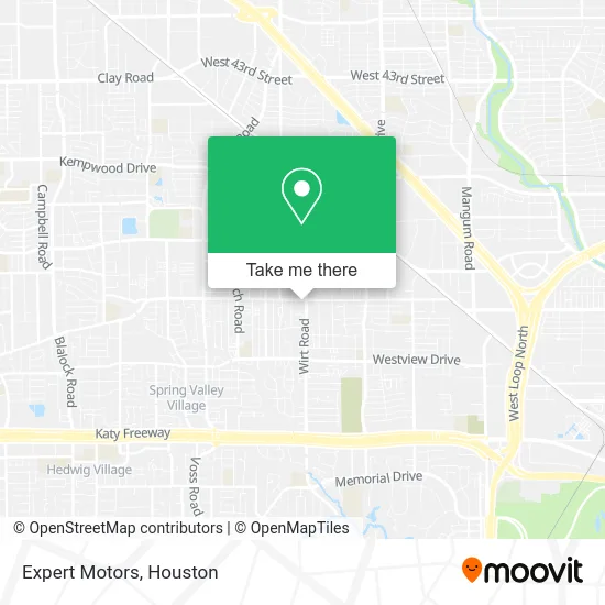 Mapa de Expert Motors