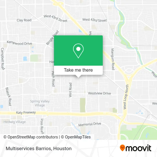 Multiservices Barrios map