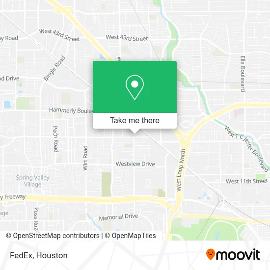 FedEx map
