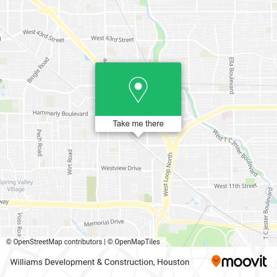 Williams Development & Construction map