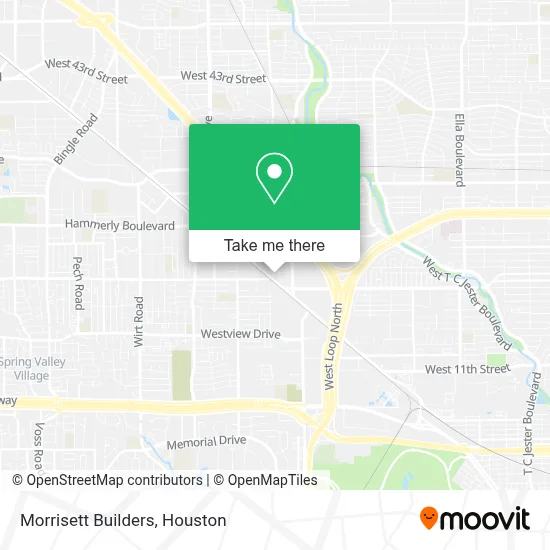 Morrisett Builders map