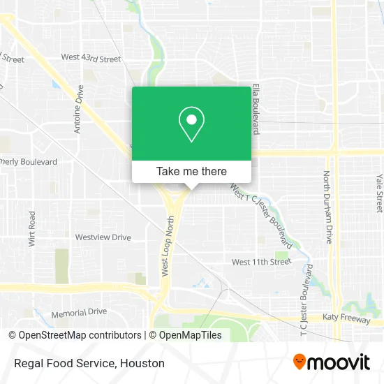 Mapa de Regal Food Service