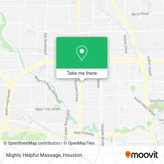 Mapa de Mighty Helpful Massage