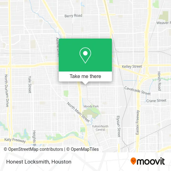 Mapa de Honest Locksmith
