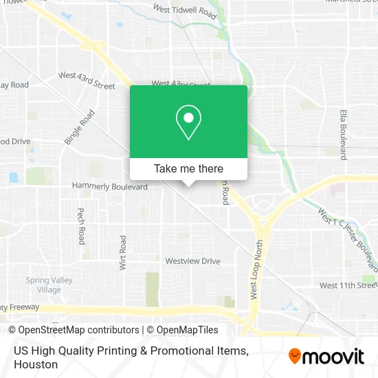 US High Quality Printing & Promotional Items map