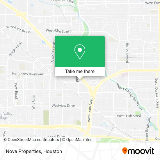 Nova Properties map
