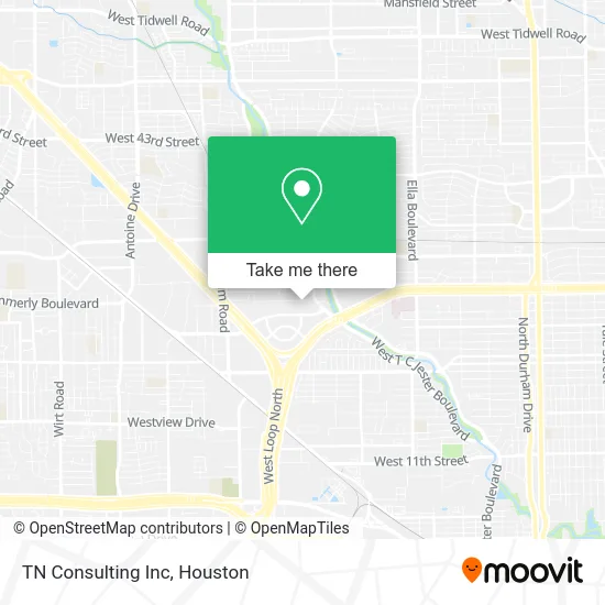 TN Consulting Inc map
