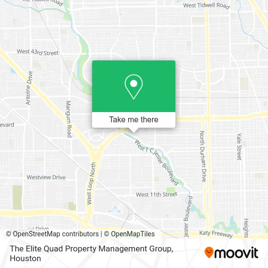 The Elite Quad Property Management Group map