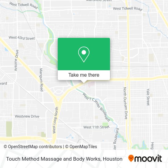 Touch Method Massage and Body Works map