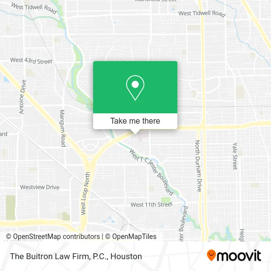 Mapa de The Buitron Law Firm, P.C.