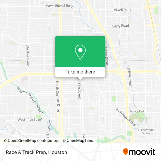 Mapa de Race & Track Prep