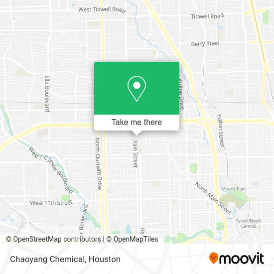 Mapa de Chaoyang Chemical
