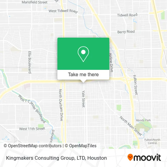 Mapa de Kingmakers Consulting Group, LTD