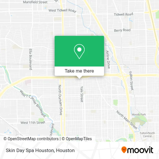 Skin Day Spa Houston map