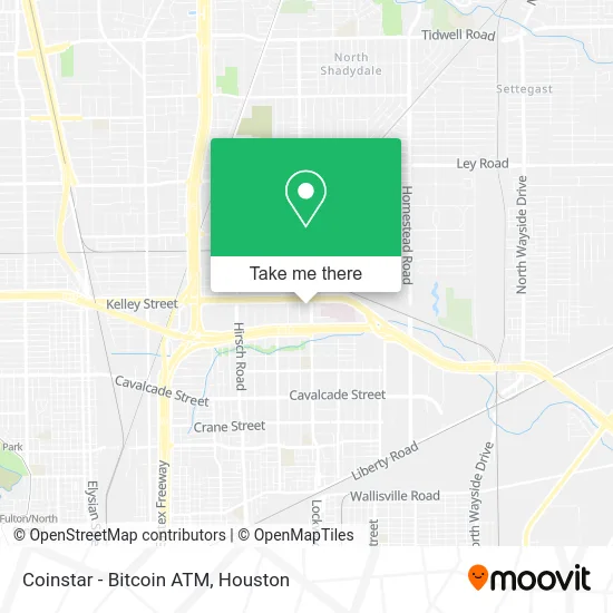 Coinstar - Bitcoin ATM map