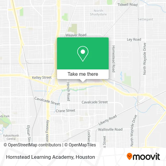 Hornstead Learning Academy map