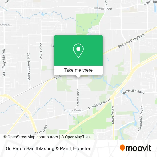 Oil Patch Sandblasting & Paint map