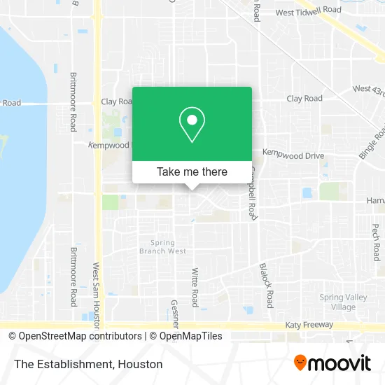 The Establishment map