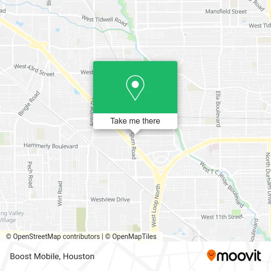 Boost Mobile map