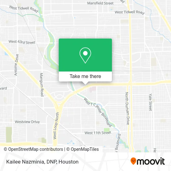 Mapa de Kailee Nazminia, DNP