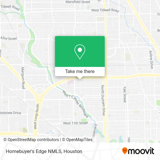Mapa de Homebuyer's Edge NMLS