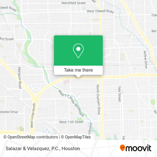 Mapa de Salazar & Velazquez, P.C.
