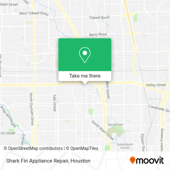 Shark Fin Appliance Repair map