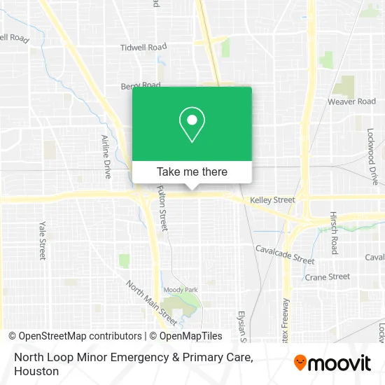 North Loop Minor Emergency & Primary Care map
