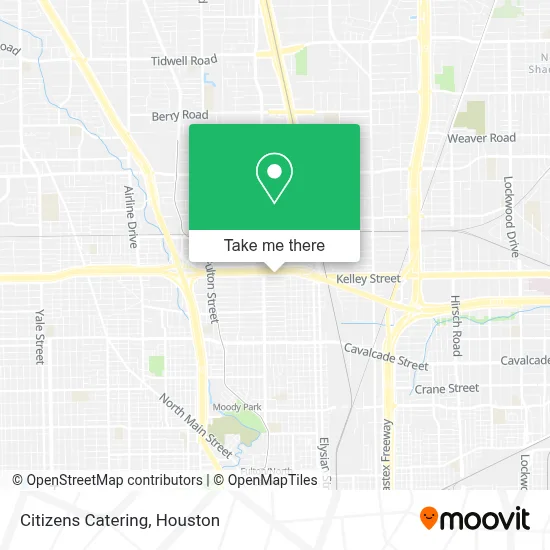 Citizens Catering map