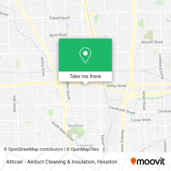 Atticair - Airduct Cleaning & Insulation map