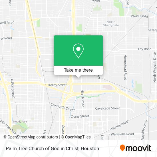 Palm Tree Church of God in Christ map