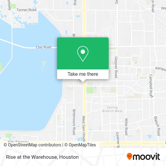 Rise at the Warehouse map