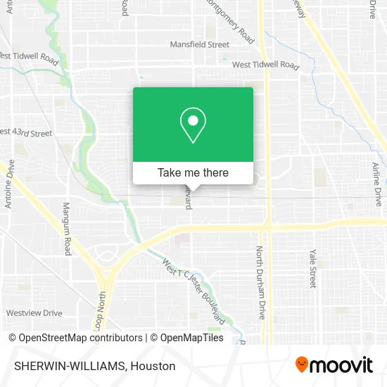 Mapa de SHERWIN-WILLIAMS