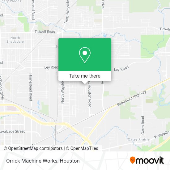 Orrick Machine Works map