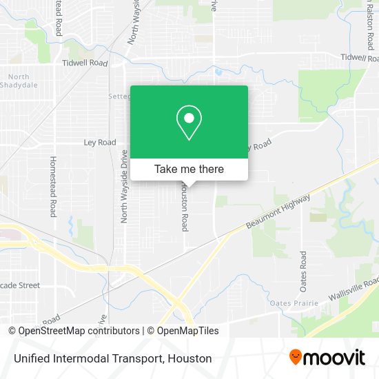 Unified Intermodal Transport map