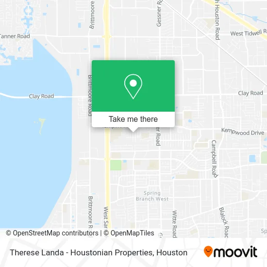 Therese Landa - Houstonian Properties map