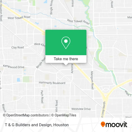 Mapa de T & G Builders and Design