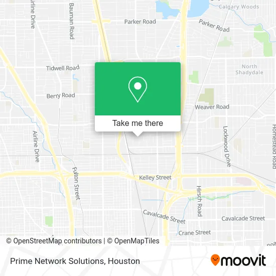 Prime Network Solutions map