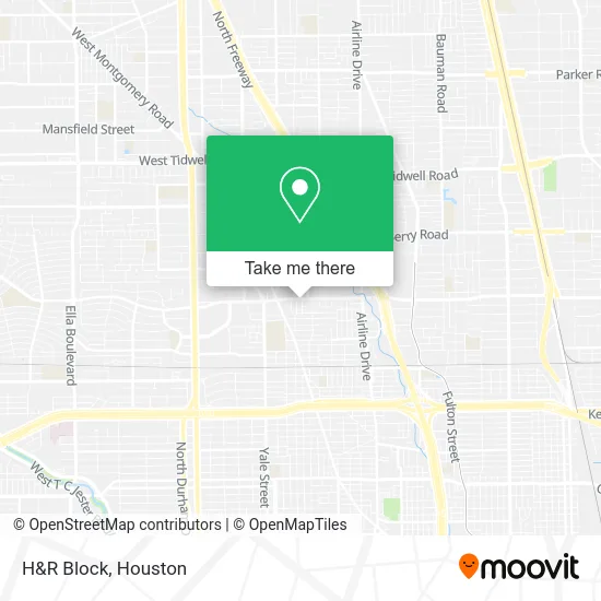 H&R Block map
