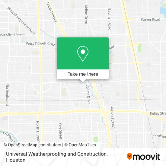 Universal Weatherproofing and Construction map
