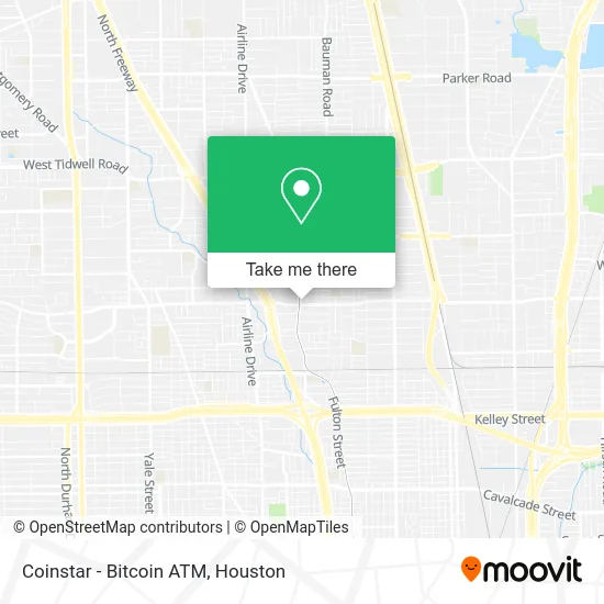 Coinstar - Bitcoin ATM map