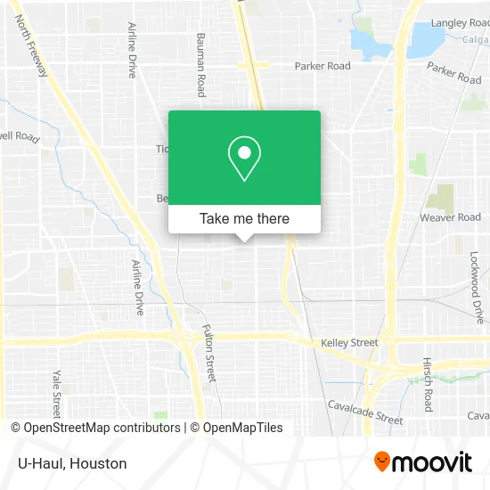 Mapa de U-Haul