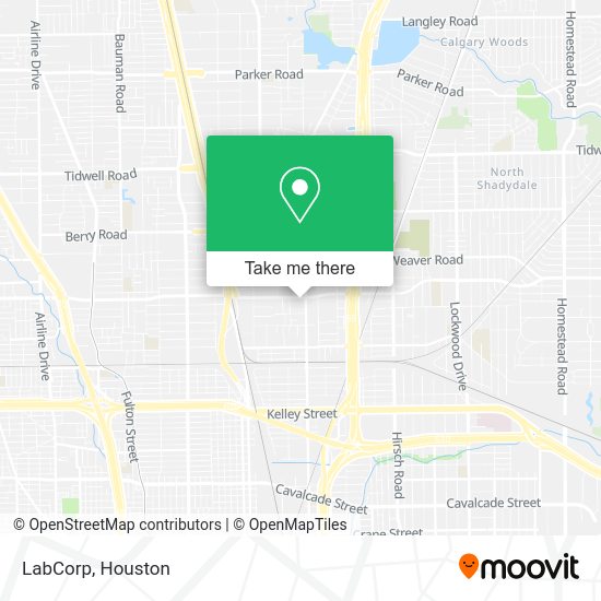 LabCorp map