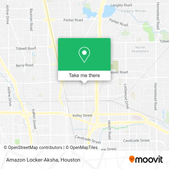 Amazon Locker-Aksha map