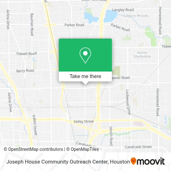 Joseph House Community Outreach Center map