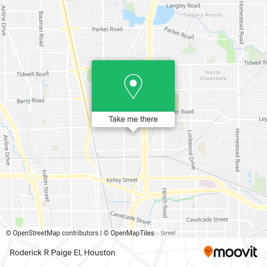 Roderick R Paige El map