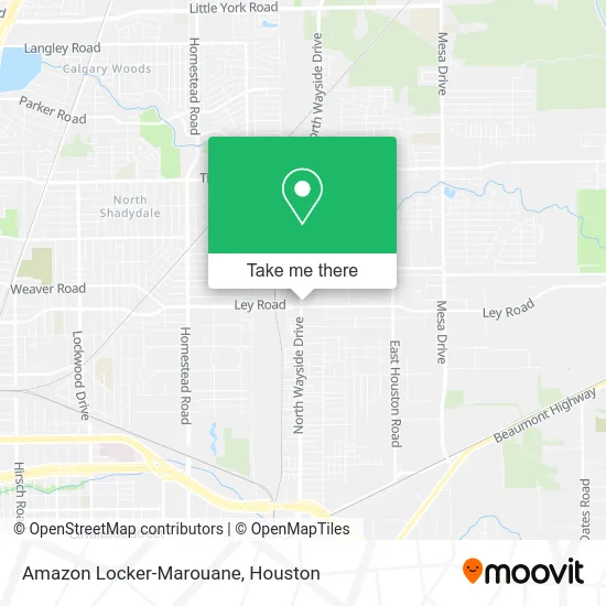 Amazon Locker-Marouane map