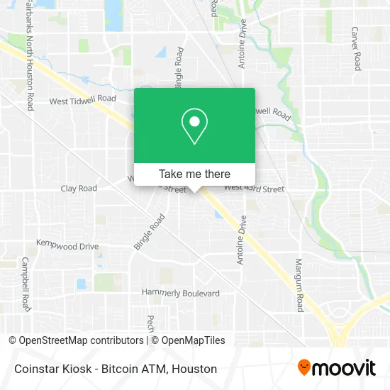 Mapa de Coinstar Kiosk - Bitcoin ATM