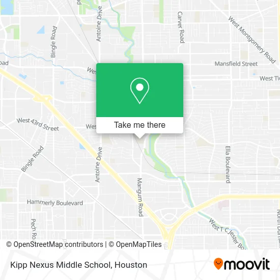 Mapa de Kipp Nexus Middle School