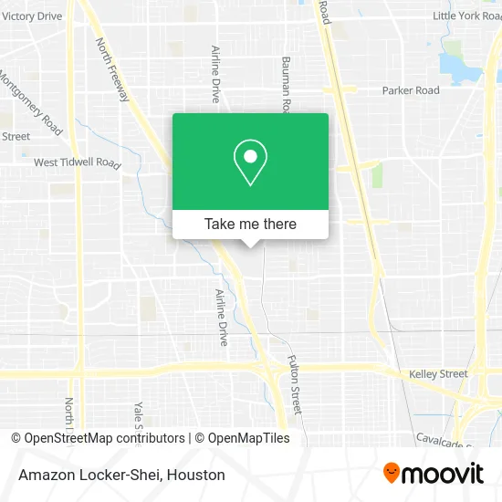 Amazon Locker-Shei map